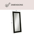 thumbnail image 4 of Emma Full-Length Floor Mirror, Leather Frame, Assorted Colors, 4 of 5