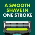 thumbnail image 7 of Gillette Labs NFL Philadelphia Eagles Men's Razor, Handle + 8 Cartridges, 7 of 10