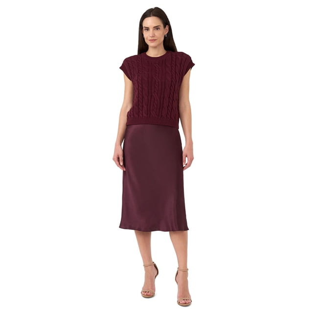 Rebecca Minkoff Women's Twofer Sweater Dress