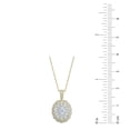 thumbnail image 3 of 1.46 CT.T.W. Round Cut Diamond Pendant Necklace in 14K Gold, 3 of 7