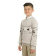 thumbnail image 4 of Lands' End Boys Holiday Sweater, 4 of 13