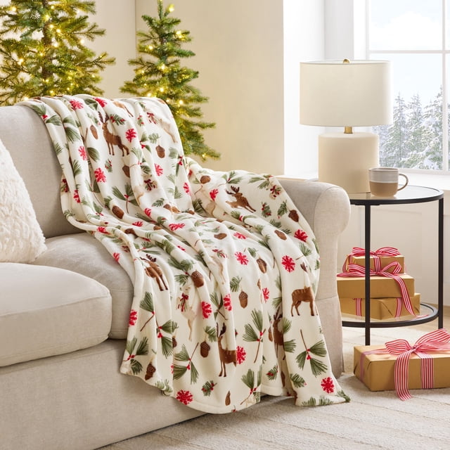 Member's Mark Holiday Lounge Throw, 60" x 70"