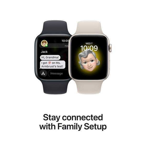 Apple Watch SE, 2nd Generation GPS 40mm Aluminum Case with Sport