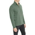 thumbnail image 3 of Lands' End Men's Rib Quarter Zip Pullover, 3 of 5