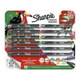 thumbnail image 1 of Sharpie Creative Markers, Brush & Bullet Tips, Assorted Colors, 12 Count, 1 of 8