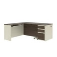 thumbnail image 1 of Bestar Prestige + OfficePro 99000 3-Drawer L-Shaped Desk, 1 of 7