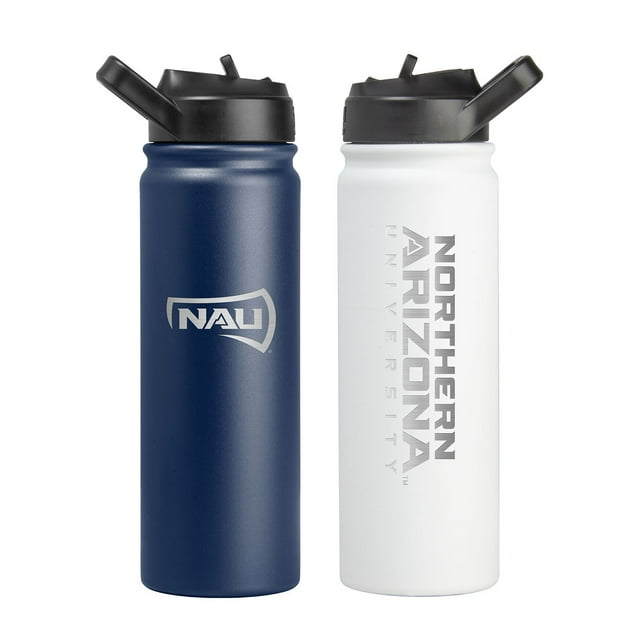 Logo Brands Northern Arizona Lumberjacks 24oz SS Water Bottle 2pk