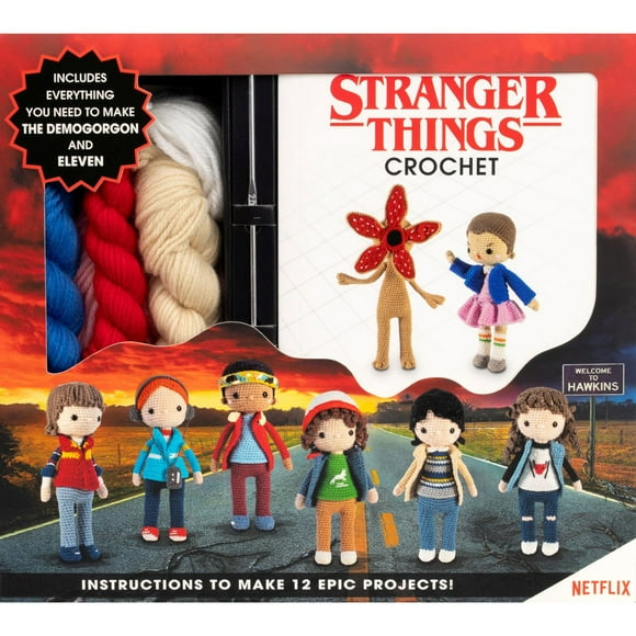 Stranger Things Crochet Kit, Mixed Media