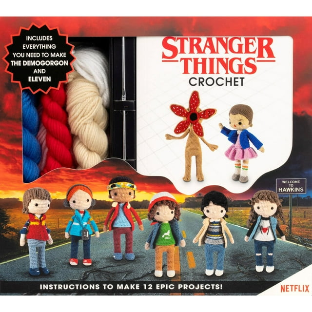 Stranger Things Crochet Kit, Mixed Media