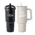 thumbnail image 1 of Logo Brands Baltimore Ravens Stainless Steel Tumbler Set, 1 of 7