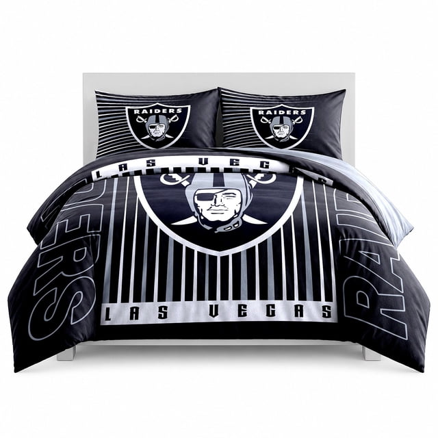 Logo Brands Las Vegas Raiders Comforter Set