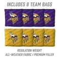 thumbnail image 4 of YouTheFan Minnesota Vikings 2'x4' Cornhole Board Set, 4 of 6