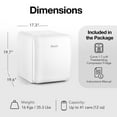 thumbnail image 6 of Cooluli Curve Mini Fridge 1.7 cu ft & 3.8 cu ft, 6 of 7