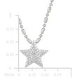 thumbnail image 5 of 0.25 CT. T.W. Diamond Pendant in Sterling Silver, 5 of 6