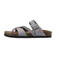 thumbnail image 3 of Mountain Sole Women's Leather Footbed Sandal, 3 of 6
