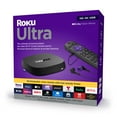 thumbnail image 1 of Roku Ultra | 4K/HDR/Dolby Vision Streaming Device and Roku Voice Remote Pro with Rechargeable Battery, Hands-Free Voice Controls, Lost Remote Finder, and Private Listening, 1 of 10