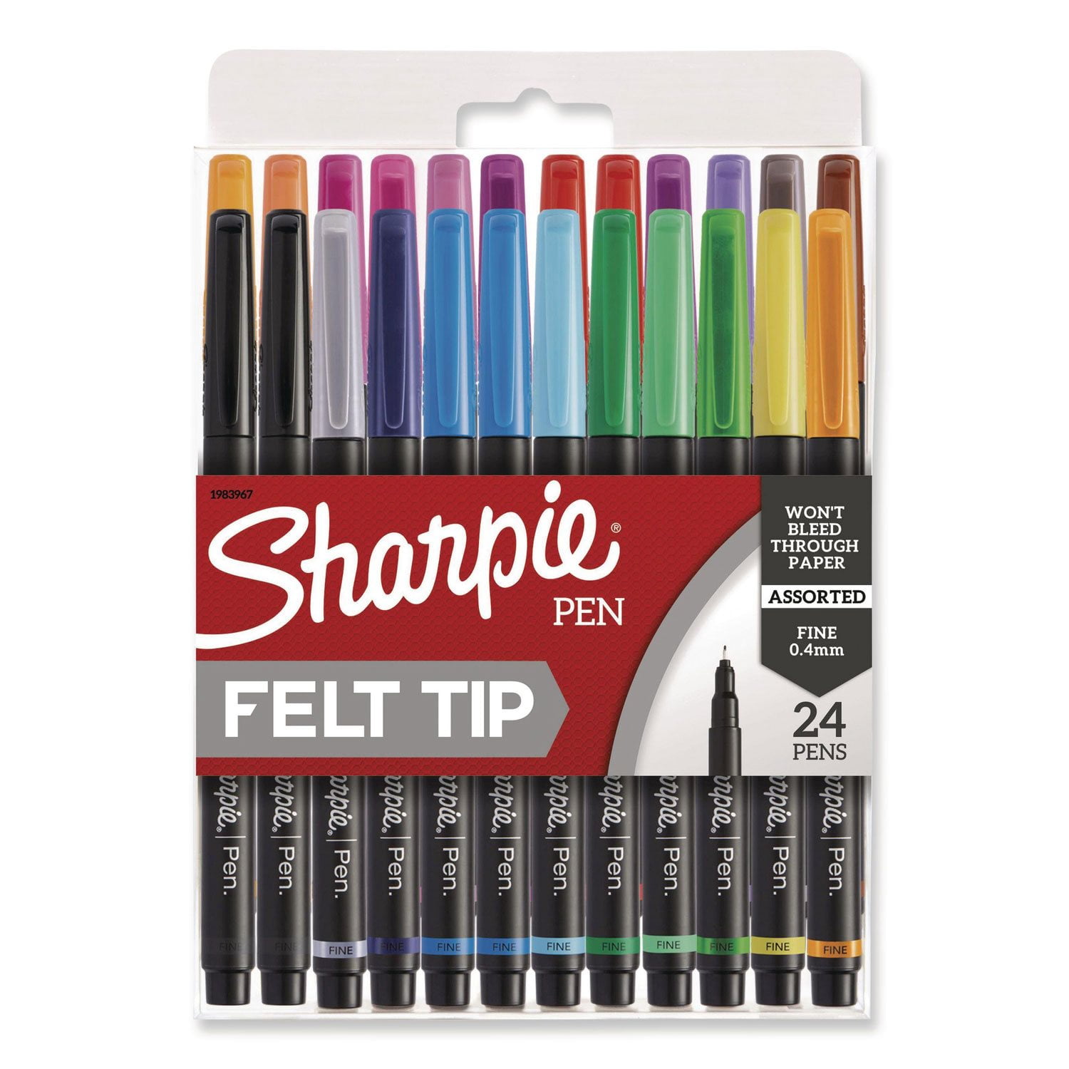 Sharpie Art Pen Porous Point Pen, Stick, Fine mm, Assorted Ink