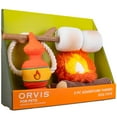 thumbnail image 2 of Orvis Pet Outdoor 3 Piece Toy Set, with Campfire Plush, Lantern Tug Toy, and Removable Marshmallow Floating Stick, 2 of 9