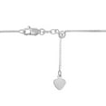 thumbnail image 2 of Adjustable Box Link Chain Necklace in 14K Gold, 0.70mm, 2 of 4