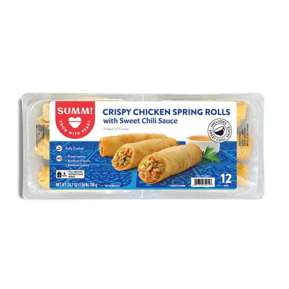 SUMM! Chicken Spring Roll with Sweet Chili Sauce, 24.7oz