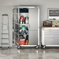 thumbnail image 11 of Seville Classics UltraHD Storage Cabinet, 36" W x 18" D x 72" H, 11 of 25