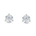 thumbnail image 4 of Round Cut Diamond Martini Set Stud Earrings in 14K Gold, 4 of 8