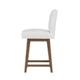 thumbnail image 15 of HH2 Home Parson Wood Adjustable Height Swivel Bar Stool, 15 of 19