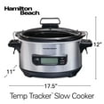 thumbnail image 8 of Hamilton Beach Temp Tracker 6-Quart Programmable Slow Cooker, 8 of 8