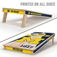 thumbnail image 2 of YouTheFan Michigan Wolverines 2'x4' Cornhole Board Set, 2 of 6