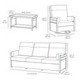 thumbnail image 7 of Member's Mark Madison High Back Swivel Set with Sunbrella Fabric, 4pc, 7 of 8