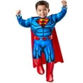 thumbnail image 2 of Warner Bros Superman Muscle Chest Kids Costume, 2 of 8