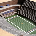 thumbnail image 3 of YouTheFan West Virginia Mountaineers 25-Layer Football Stadium View 3D Wall Art, 3 of 5