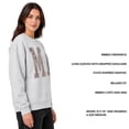 thumbnail image 3 of State of Mine Women's Camo Letters State Sweatshirt, 3 of 6