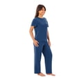 thumbnail image 2 of Member’s Mark Women’s Tee & Pant Pajama Set, 2 of 9