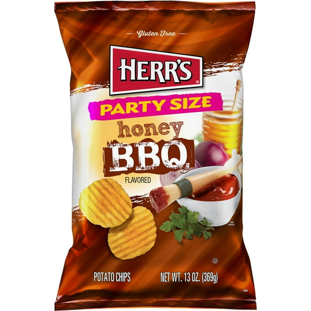 Herr Foods Honey BBQ Potato Chips, 13 oz. - Samsclub.com