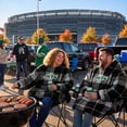 thumbnail image 6 of Pegasus Sports New York Jets Wearable Sherpa Throw, 6 of 7