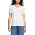 thumbnail image 1 of Eddie Bauer Women's Short Sleeve V-Neck T-Shirt, 1 of 8