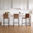 thumbnail image 8 of HH2 Home Bronte Metal Upholstered Adjustable Height Bar Stool, 8 of 23