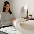 thumbnail image 4 of CopperCool 3" Memory Foam Mattress Topper, Assorted Sizes, 4 of 8