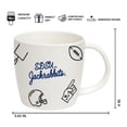 thumbnail image 3 of Logo Brands South Dakota State Jackrabbits 18oz Playmaker Mug Bundle, 3 of 4