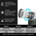 thumbnail image 4 of True & Tidy LED Turbo Fabric Shaver, 4 of 7