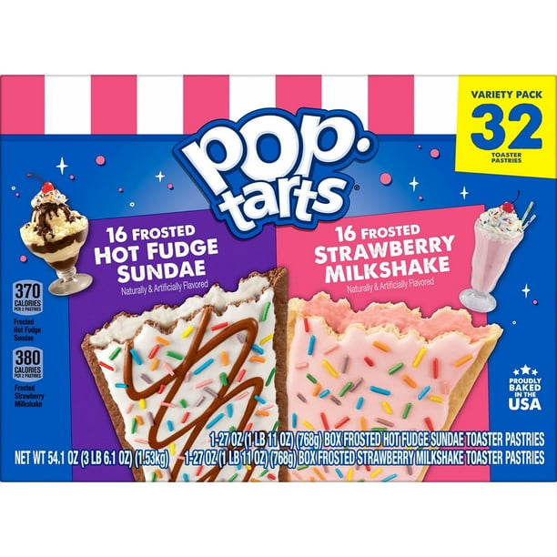 Pop-Tarts Frosted Variety Pack, 32 ct