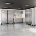 thumbnail image 4 of Seville Classics UltraHD 12-Piece Steel Garage Cabinet Storage Set with Rolling Workbench, 18 Feet Wide, 4 of 18