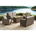 thumbnail image 2 of Member’s Mark St. Croix Deep Seating Fire Set with Sunbrella Fabric, 5pc, 2 of 6