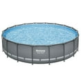 thumbnail image 1 of Bestway Power Steel 18’ x 48” Round Above Ground Pool Set, 1 of 13