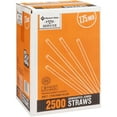 thumbnail image 2 of Member's Mark Jumbo 7.75" Unwrapped Straws, Translucent, 2, 500 ct., 2 of 3