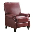 thumbnail image 12 of Braxton Bonded Leather Pushback Recliner Chair, 12 of 12