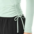 thumbnail image 5 of Member's Mark Women's Ruched Long Sleeve Top, 5 of 8