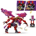 thumbnail image 4 of LEGO NINJAGO Thunderfang Dragon of Chaos Building Set, 668 pcs., 4 of 6
