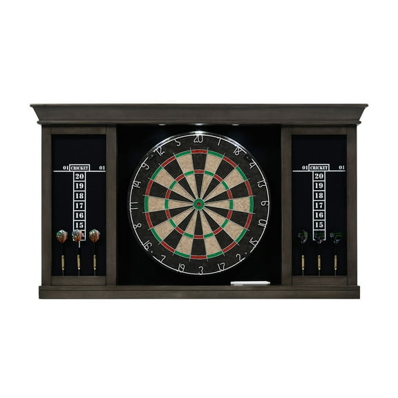 Barrington Palmer Dartboard Cabinet With LED Lights